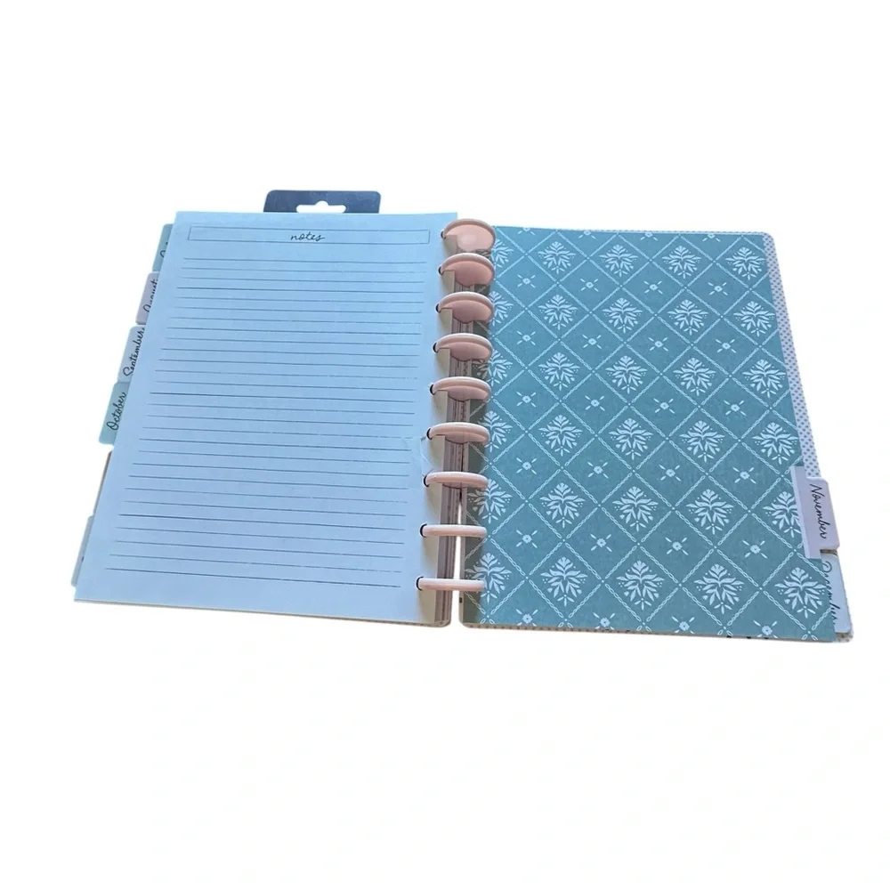 American Crafts Maggie Holmes Floral Day-to-Day Dashboard Disc bound Planner